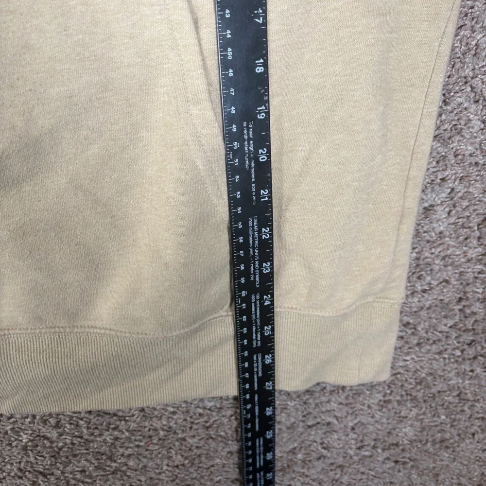 The North Face‎ Mens Large Tan Khaki Half Dome Logo Pullover Hoodie Sweatshirt